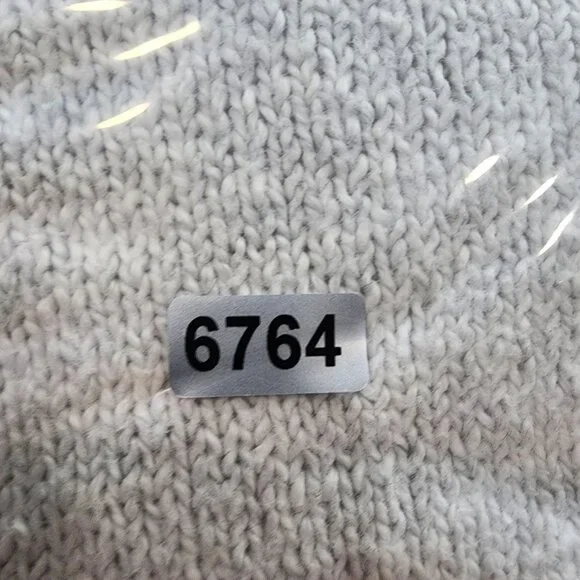 Womens White Red American Eagle Knit Sweater Retro Mock Neck Long Sleeve Size M - Picture 12 of 12